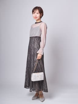 3way bolero mermaid dress